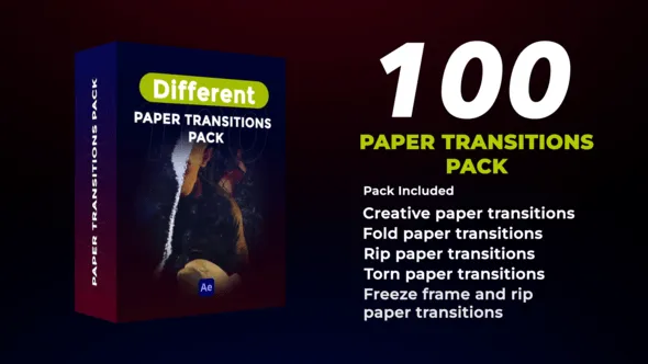 Videohive - 100 Paper Transitions Pack - 56381484 1 Videohive - 100 Paper Transitions Pack - 56381484