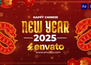 Videohive - Chinese New Year Wishes 2025 - 56161546