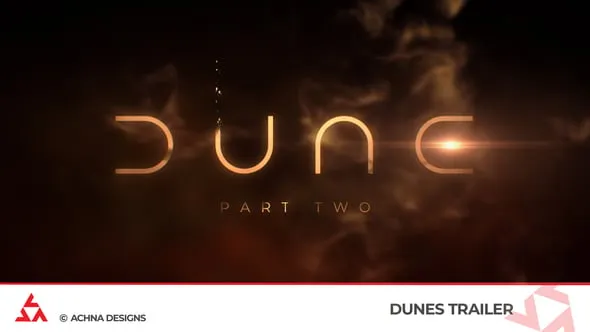 Videohive - Dunes Trailer - 50808950 1 Videohive - Dunes Trailer - 50808950