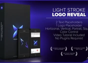 Videohive - Light Stroke Logo Reveal - 56416541