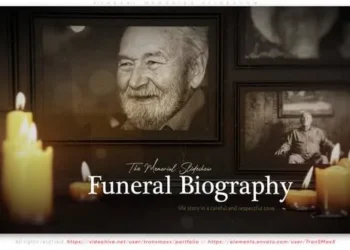 Videohive - Funeral Memories Slideshow - 56304187