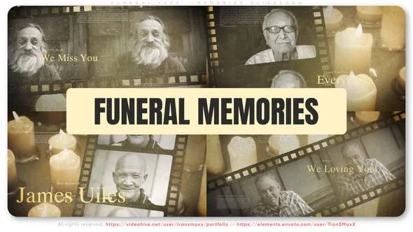 Videohive - Funeral Tape - Memories Slideshow - 56401834 1 Videohive - Funeral Tape - Memories Slideshow - 56401834