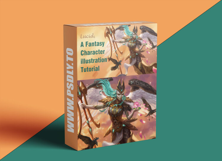 Wingfox - Lucid a Fantasy Character Illustration Tutorial 1 Wingfox - Lucid a Fantasy Character Illustration Tutorial