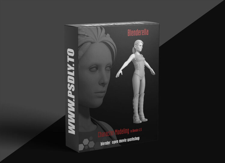 Angela Guenette - Blenderella - Character Modeling In Blender 2.5 1 Angela Guenette - Blenderella - Character Modeling In Blender 2.5