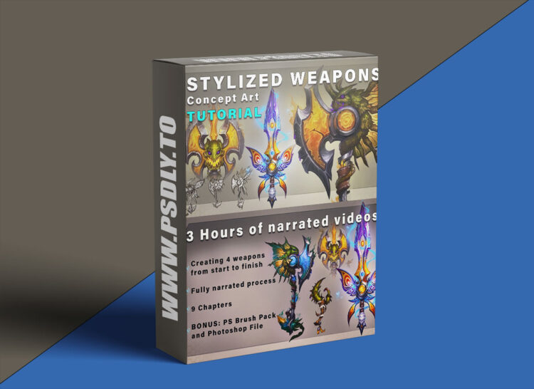 Artstation - Creating Stylized Weapon Concepts 1 Artstation - Creating Stylized Weapon Concepts