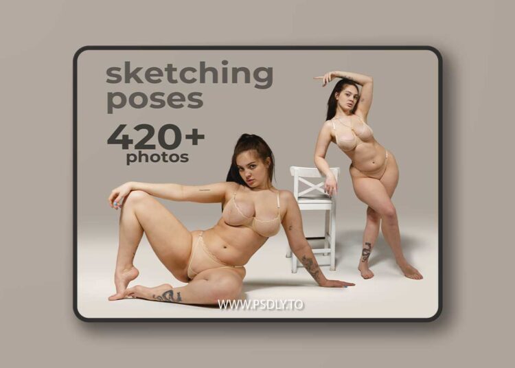 Artstation - Nikita Vitol - 420+ Sketching Female Poses 1 Artstation - Nikita Vitol - 420+ Sketching Female Poses