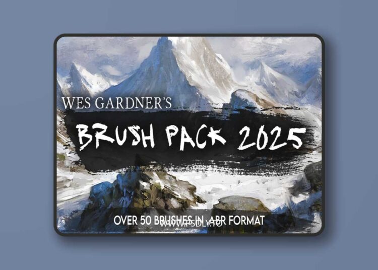 Artstation - Wes Gardner's Brush Pack 2025 1 Artstation - Wes Gardner's Brush Pack 2025