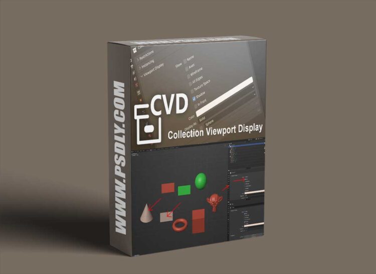 Blender Market - Collection Viewport Display v1.1.1 1 Blender Market - Collection Viewport Display v1.1.1