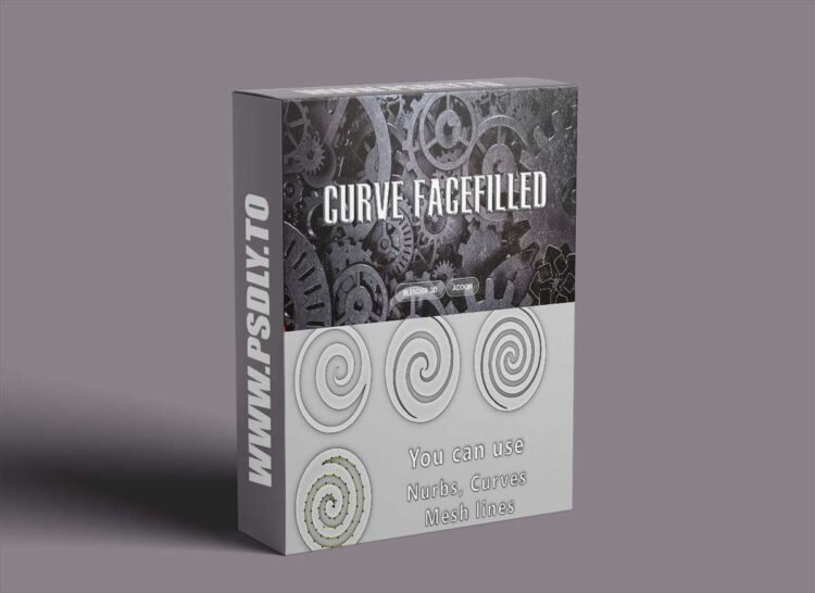 Blender Market - Curve Facefilled v1.1.9 1 Blender Market - Curve Facefilled v1.1.6