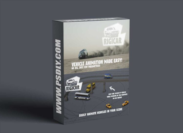 Blender Market - Rigicar 2.3.4 1 Blender Market - Rigicar 2.3.4