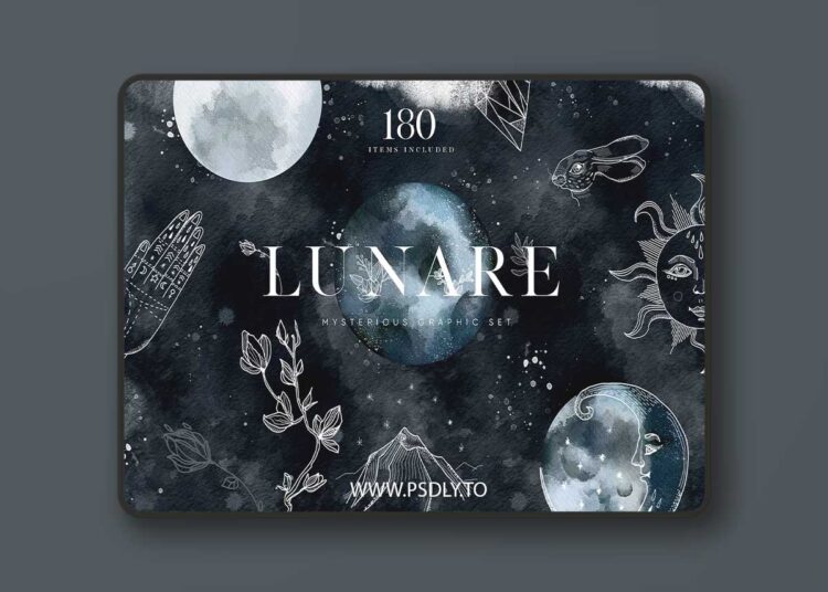CM - Lunare. Mysterious Graphic Set 2462968 1 CM---Lunare.-Mysterious-Graphic-Set-2462968