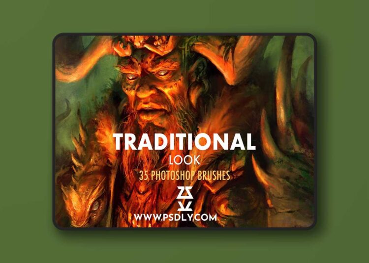 CreativeMarket - Traditional Look Brush Set - 5907463 1 CreativeMarket - Traditional Look Brush Set - 5907463