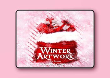 Graphicriver - Merriness - Winter Artwork Photoshop Action 23050150