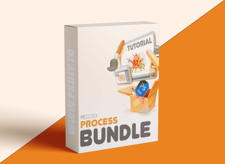 Gumroad - spec - Art Process Bundle: Pumpkin Creature 1 Gumroad - spec - Art Process Bundle: Pumpkin Creature