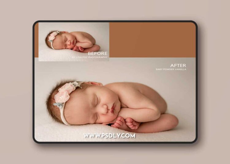 Jessica G - Baby Powder Skin Tone Photoshop Actions 1 Jessica G - Baby Powder Skin Tone Photoshop Actions