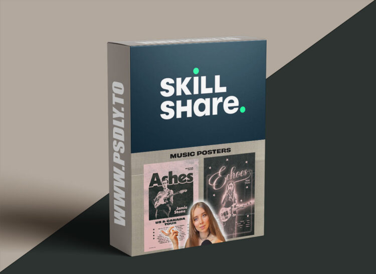 Skillshare - Retro Inspired Graphic Design: Music Posters in Adobe Photoshop 1 Skillshare - Retro Inspired Graphic Design: Music Posters in Adobe Photoshop