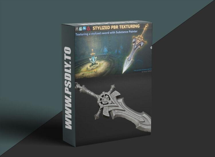 Texturing a stylized sword with Substance Painter (Stylized PBR) (Complete) 1 Texturing a stylized sword with Substance Painter (Stylized PBR) (Complete)