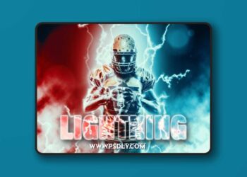 Two Color Lighting Photo Effect - 362994491