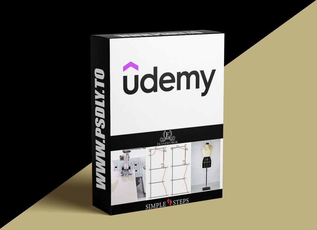 Udemy - DRAFT And SEW (1) - Dartless BODICE PATTERN Block
