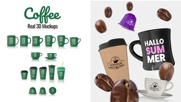 Videohive Coffee Real 3D Mockups 45571616 1 Videohive Coffee Real 3D Mockups 45571616