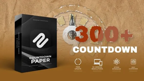 Videohive - Countdown Paper - 54785049 1 Videohive - Countdown Paper - 54785049