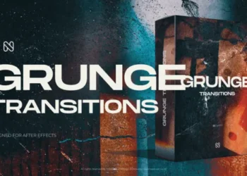 Videohive - Grunge Transitions - 56629501