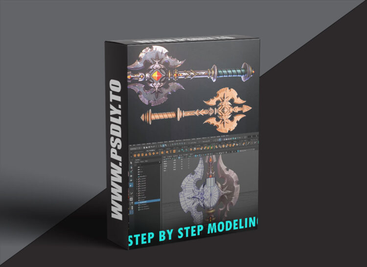 Gumroad - 3dex - Stylized Game Model Tutorial - Axe 1 3dex - Stylized Game Model Tutorial - Axe