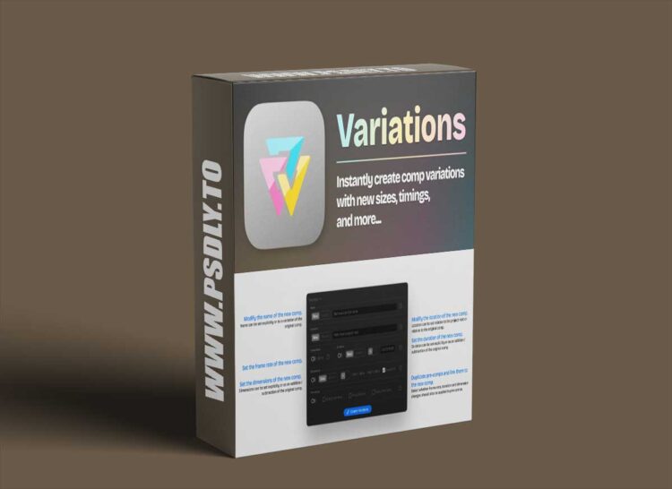 Aescripts - Variations v1.0.0 1 Aescripts - Variations v1.0.0