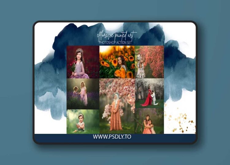 Finding North Education - Effloresce Painted Art Photoshop Actions 1 Finding North Education - Effloresce Painted Art Photoshop Actions
