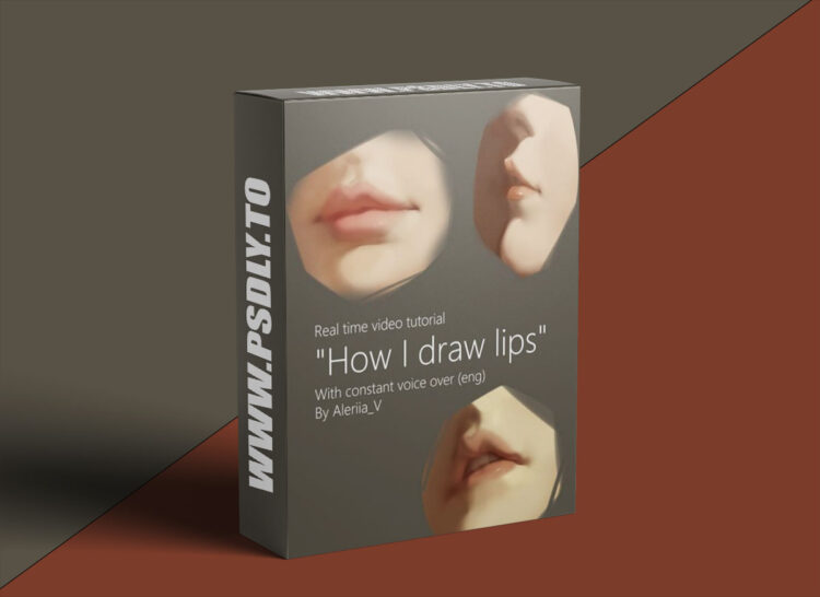Gumroad - Aleriia_V - How I paint lips 1 Gumroad - Aleriia_V - How I paint lips
