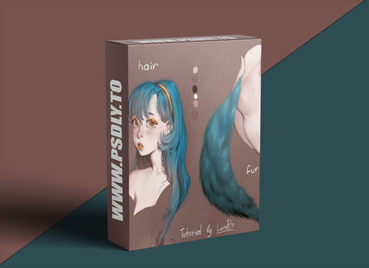 Gumroad - LeraPi - How I draw hair and fur 1 Gumroad - LeraPi - How I draw hair and fur