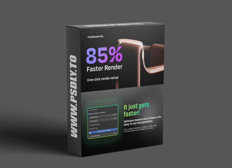 Gumroad - Poly Render Pro 3.2 for Blender 1 Gumroad - Poly Render Pro 3.2 for Blender