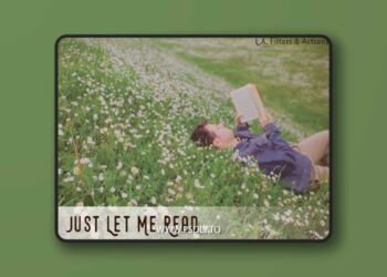 Just Let Me Read - Photoshop Actions 2222026