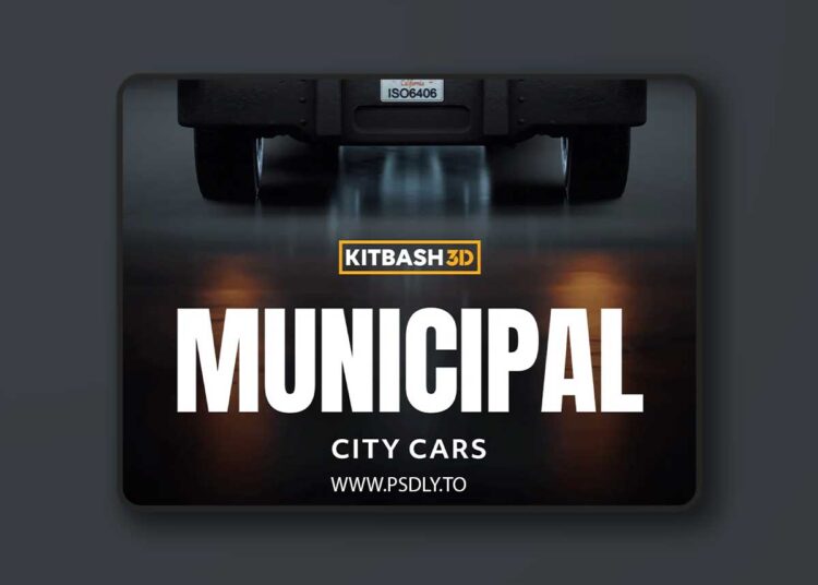 KitBash3D - City Cars: Municipal 1 KitBash3D - City Cars: Municipal