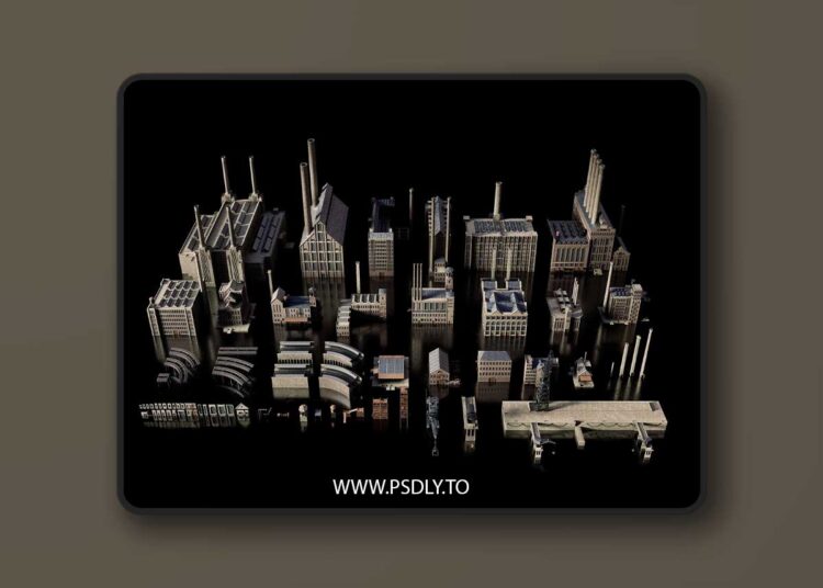 Kitbash3D - INDUSTRIAL 3D Model 1 Kitbash3D - INDUSTRIAL 3D Model