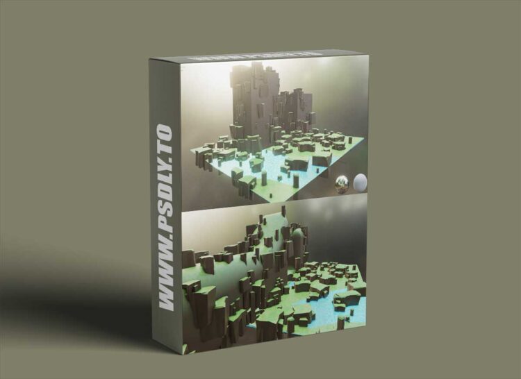 Low Poly Environment Builder Blender Addon v1.4 1 Low Poly Environment Builder Blender Addon v1.4
