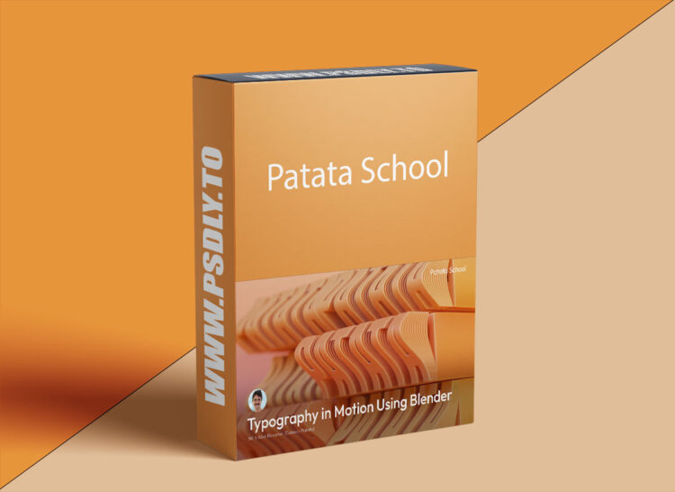 Patata School – Typography in Motion using Blender 1 Patata School – Typography in Motion using Blender