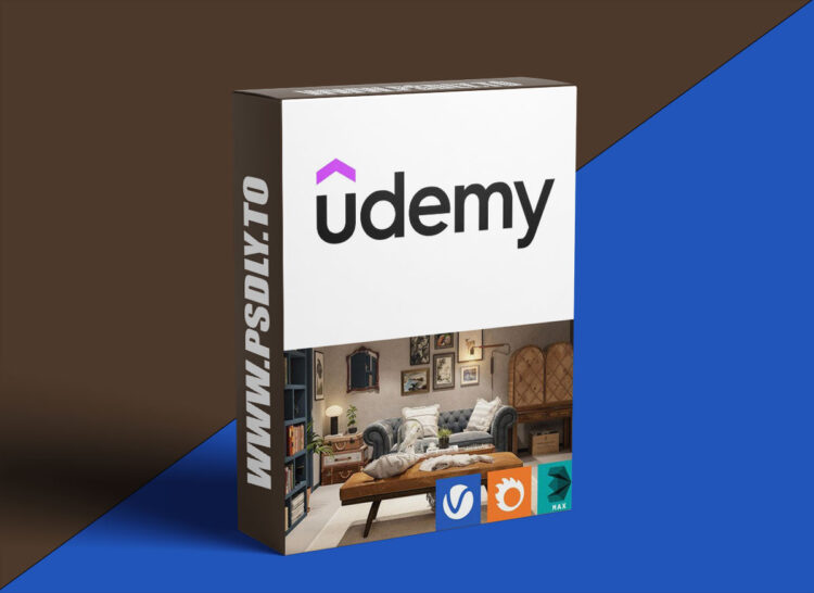 Udemy - Interior lighting: Corona and Vray, from 0 to advanced 1 Udemy - Interior lighting: Corona and Vray, from 0 to advanced