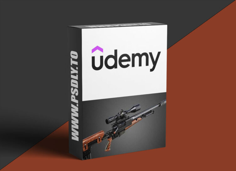 Udemy - Mastering 3D Modeling: Create a Sniper Rifle 1 Udemy - Mastering 3D Modeling: Create a Sniper Rifle