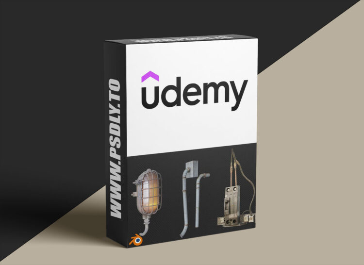 Udemy - Modeling and Texturing Decoration in Blender, step-by-step 1 Udemy - Modeling and Texturing Decoration in Blender, step-by-step