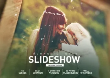Videohive Romantic Wedding Intro Slideshow 28950021