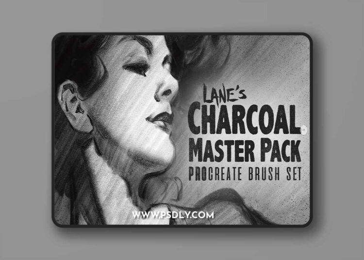 Artstation - The Charcoal Master Pack - Procreate Brush Set 1 Artstation - The Charcoal Master Pack - Procreate Brush Set