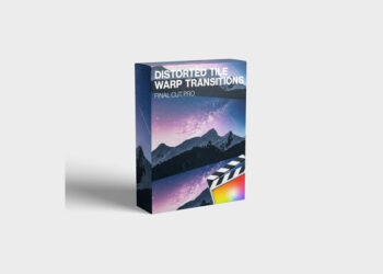 FCPX Full Access - Distorted Tile Warp Transitions