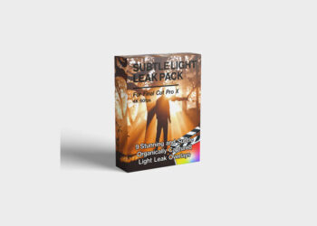 FCPX Full Access - Subtle Light Leak Overlay Pack