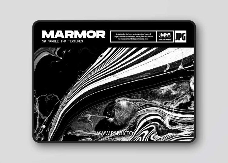 FLYRWRK - Marmor 50 Marble Ink Textures 1 FLYRWRK - Marmor 50 Marble Ink Textures