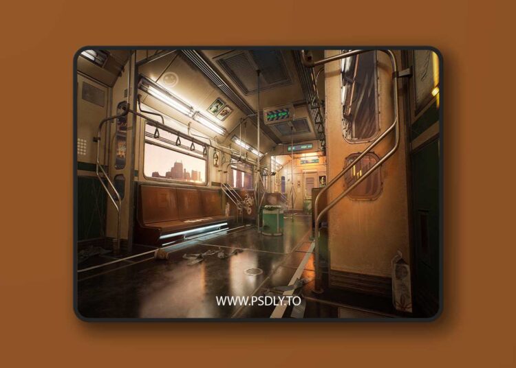 Fab - Cyberpunk Subway Train Kit for Unreal Engine 1 Fab - Cyberpunk Subway Train Kit for Unreal Engine
