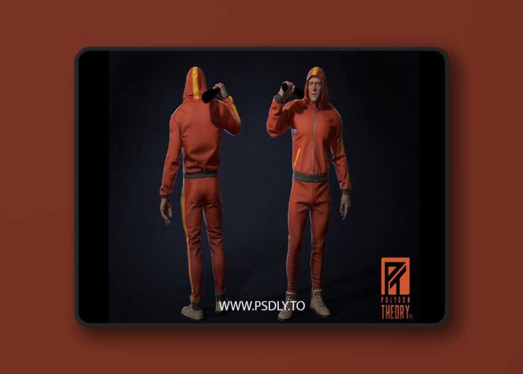 Gang Character 3D Model 1 Gang Character 3D Model