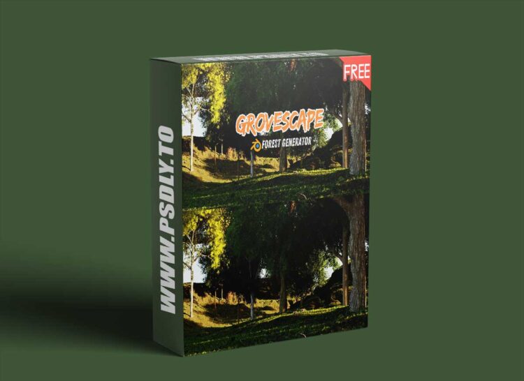 Gumroad - Grovescape - Forest Generator For Blender 1 Gumroad - Grovescape - Forest Generator For Blender