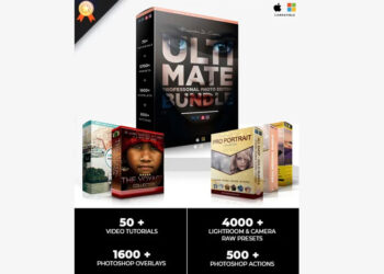 PhotoWhoa - 5-In-1 Ultimate Professional Photo Editing Bundle