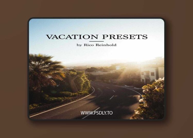 Rico Reinhold - Vacation Presets 1 Rico Reinhold - Vacation Presets
